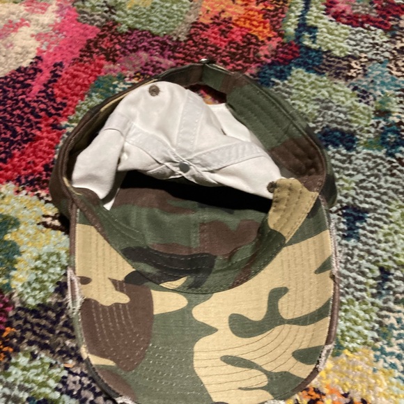 District Camo Cap with Black and Tan - Picture 3 of 4